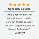 Women's Quilted Gasoline Jacket feature detail
