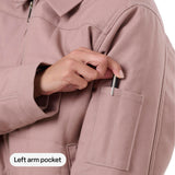 Women's Quilted Gasoline Jacket feature detail