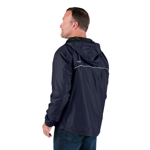 RJ25NV Coastline Lightweight Hooded Rain Jacket