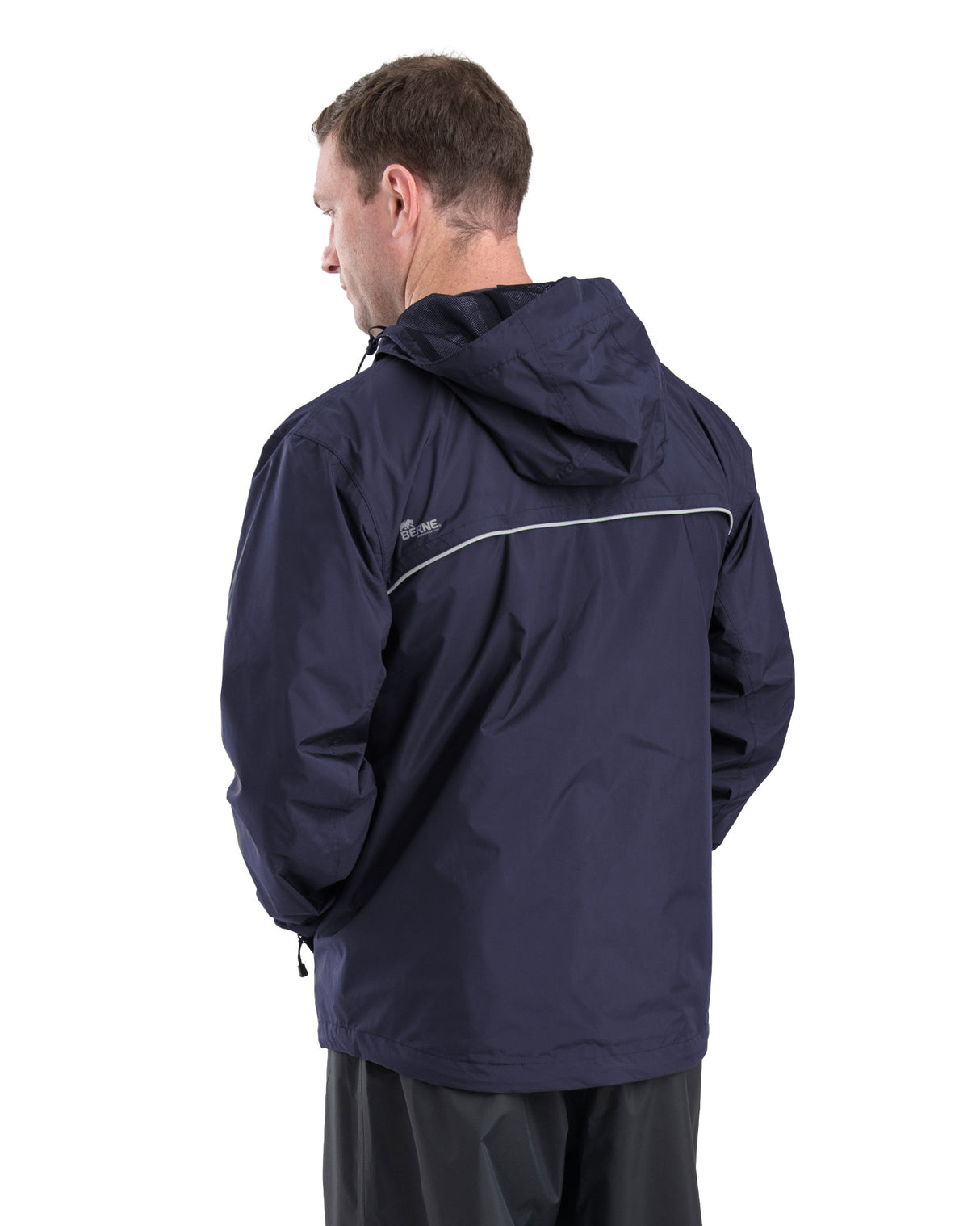 RJ25NV Coastline Lightweight Hooded Rain Jacket