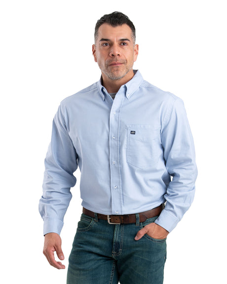 SH26MBH Foreman Flex Long Sleeve Button Down Work Shirt