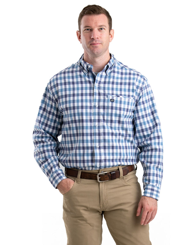 SH26PBU Foreman Flex Long Sleeve Button Down Work Shirt