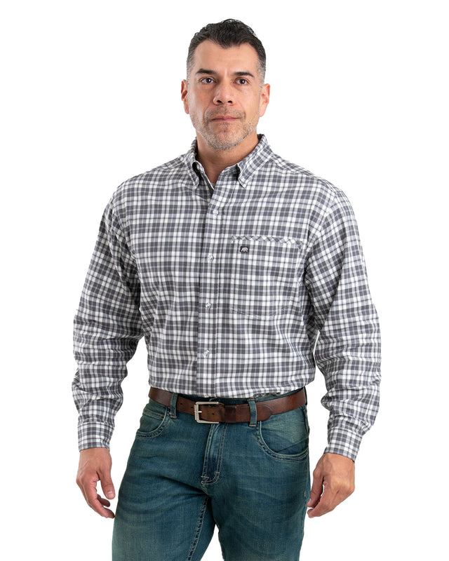 SH26PGA Foreman Flex Long Sleeve Button Down Work Shirt