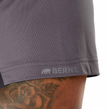 Short Sleeve Ribbed Collar Pocket Polo Shirt