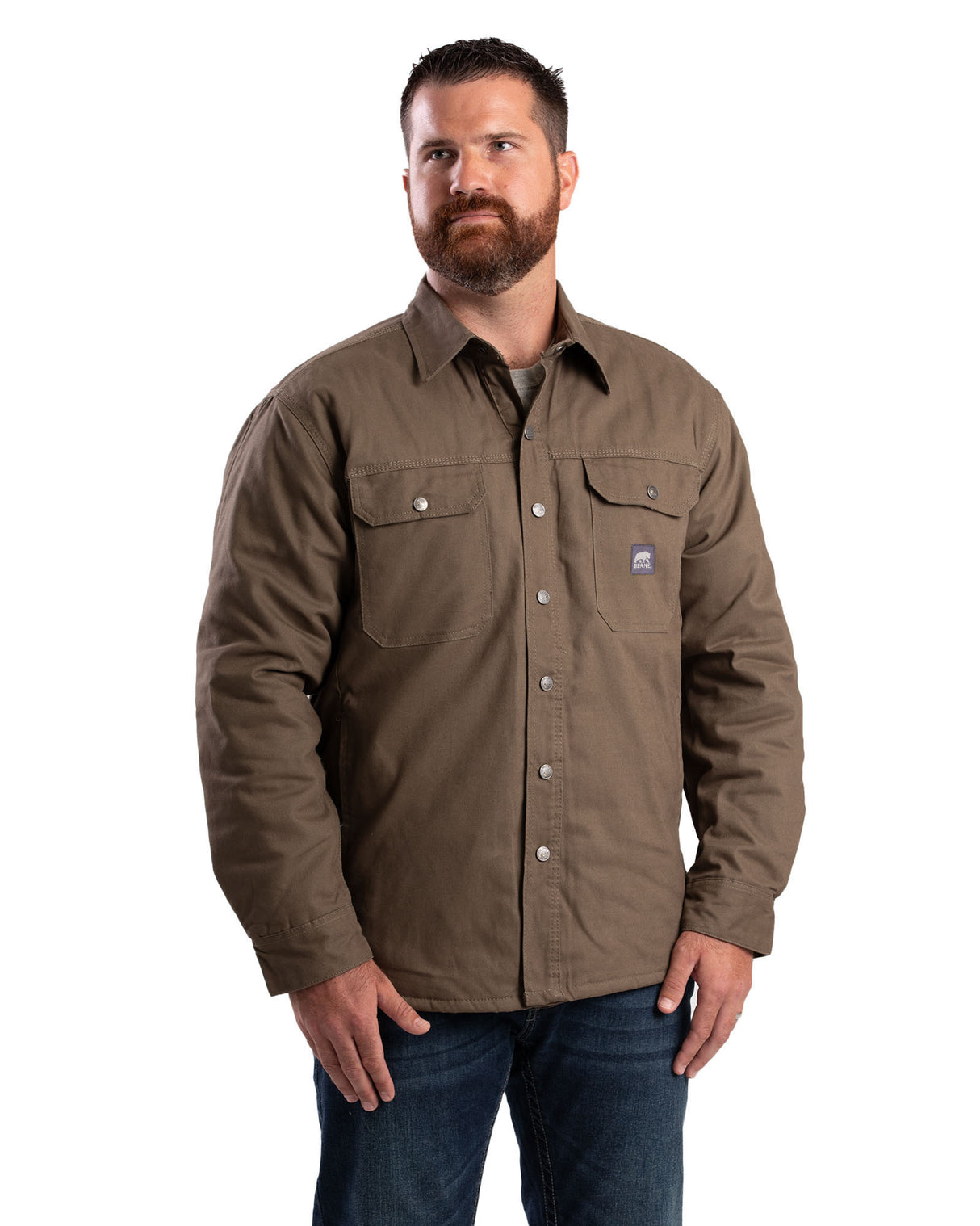 Men's Duck Shirt Jacket for Cold-Weather Work – Berne Apparel