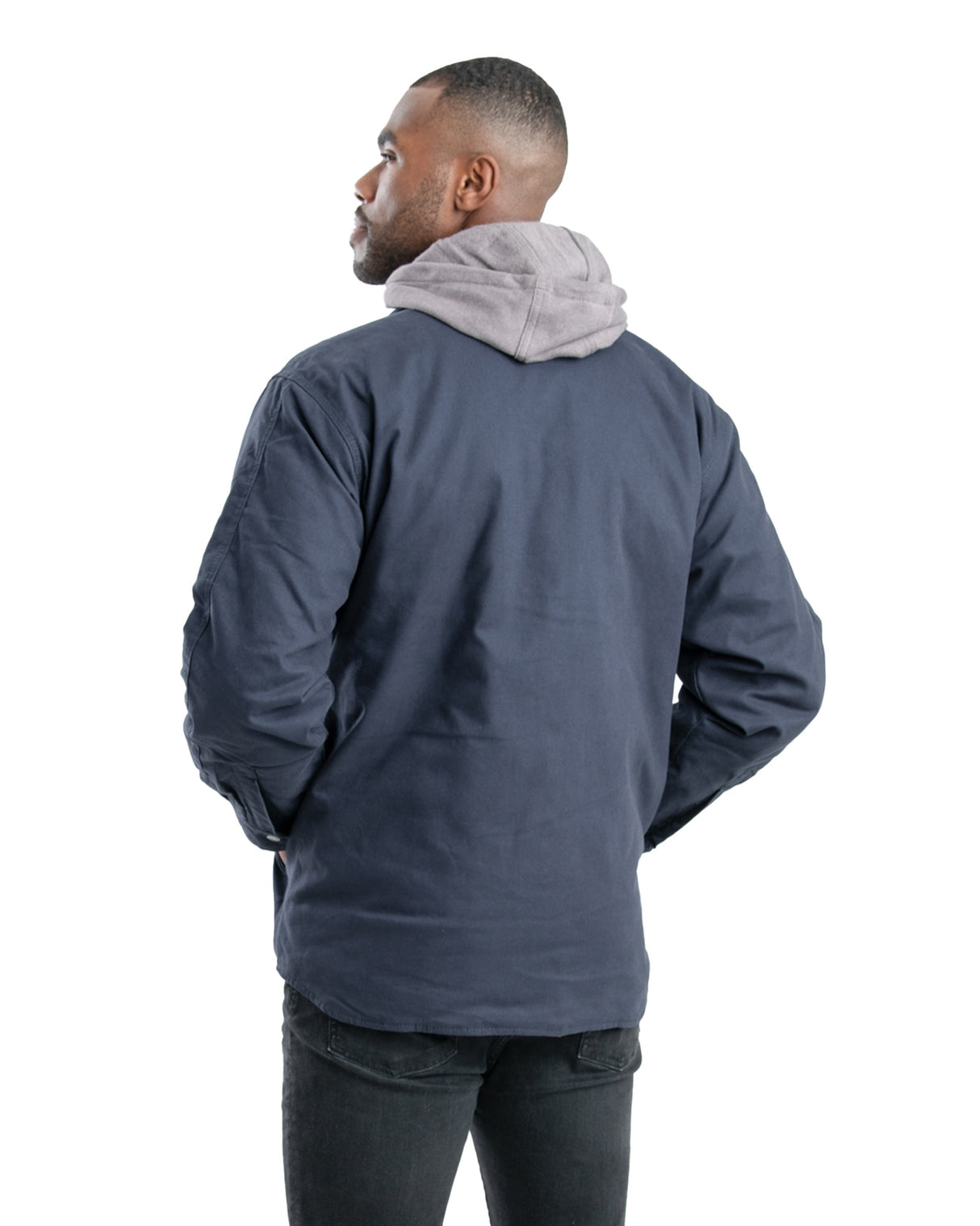 SH68ND Heartland Duck Hooded Shirt Jacket