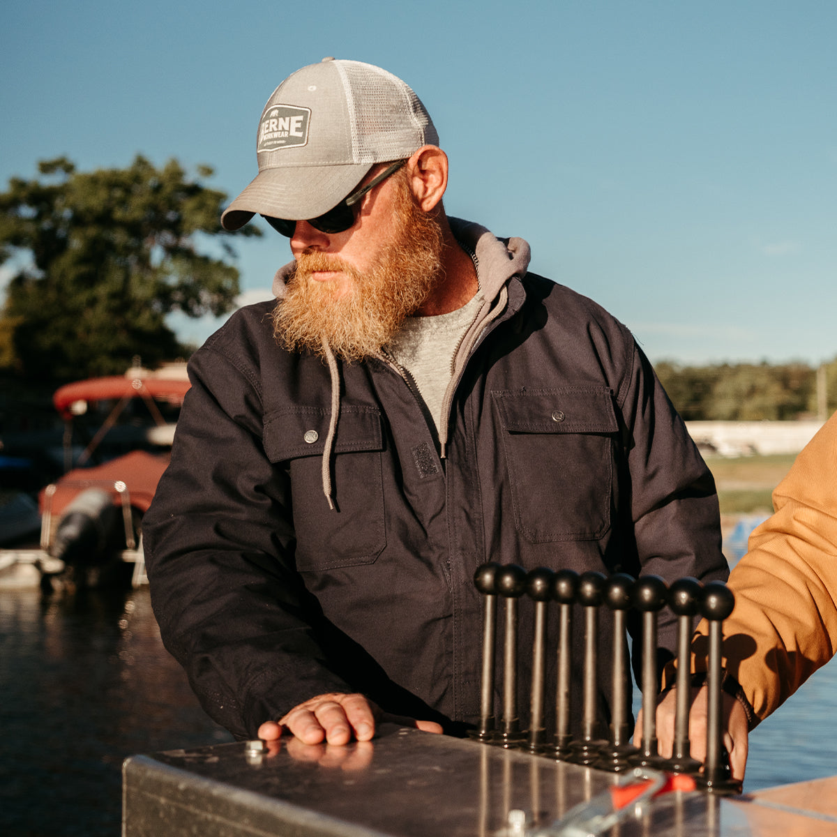 Heartland Duck Hooded Shirt Jacket