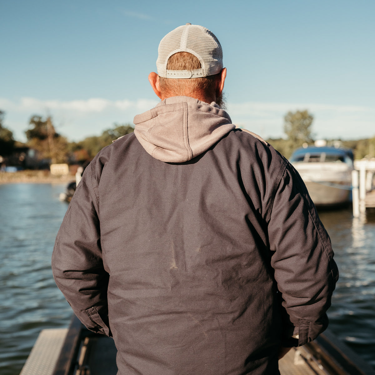 Heartland Duck Hooded Shirt Jacket