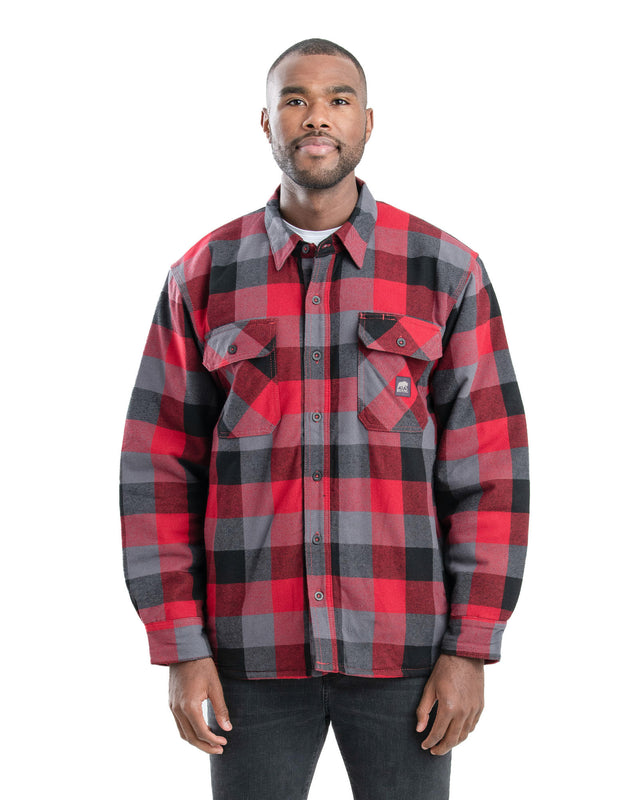 Heavy flannel shirt jacket shop