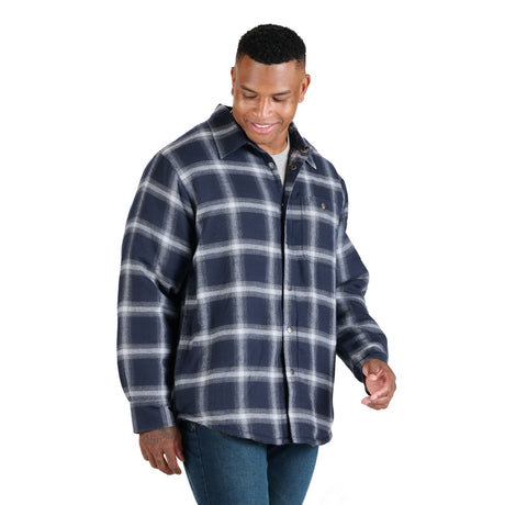 SH77PSN Heartland Sherpa-Lined Flannel Shirt Jacket