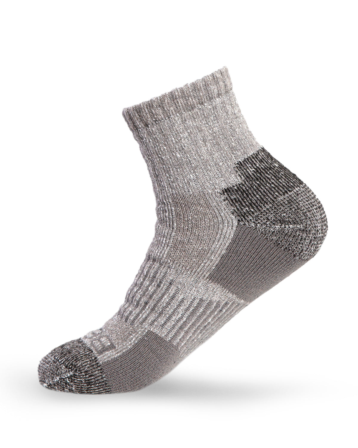 Wool-Blend Heavy-Duty Quarter Socks, 3-Pack