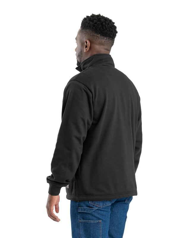 SP250BK Heritage Thermal-Lined Quarter-Zip Sweatshirt