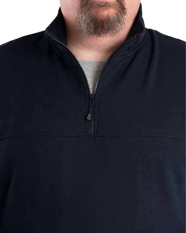 SP250BK Heritage Thermal-Lined Quarter-Zip Sweatshirt