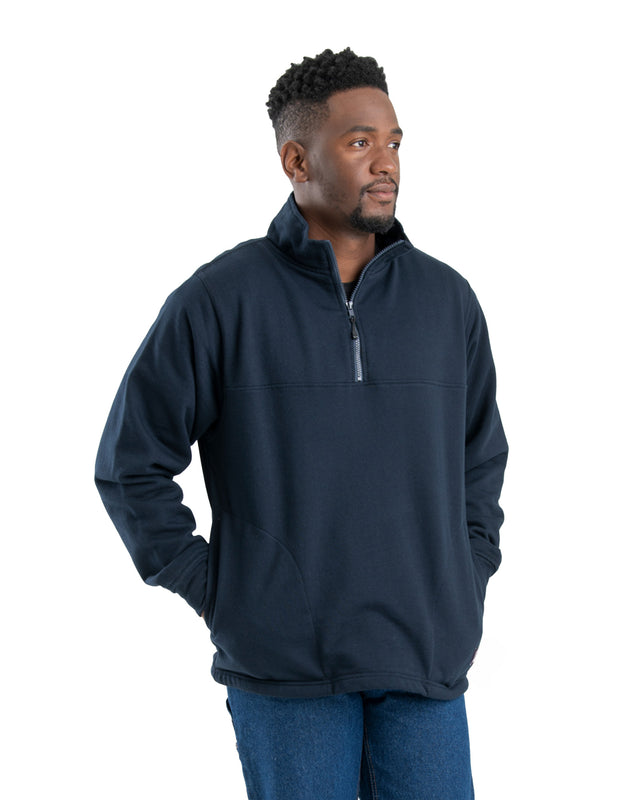 SP250NV Heritage Thermal-Lined Quarter-Zip Sweatshirt