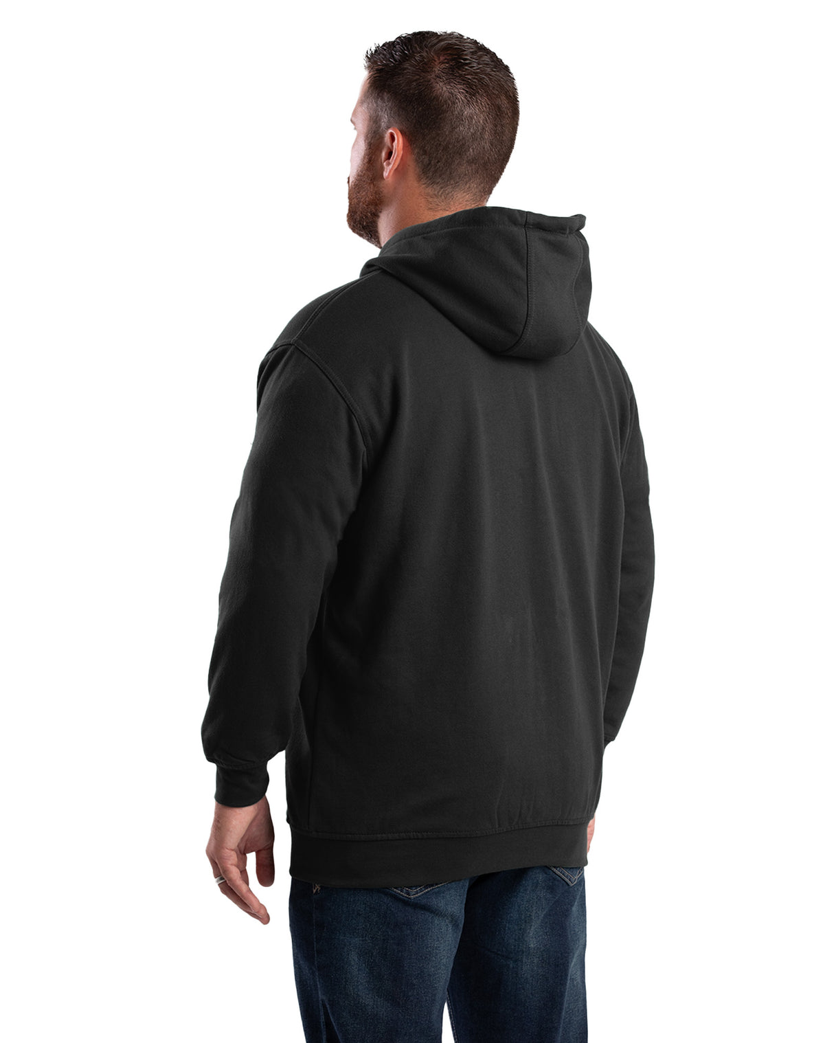 SZ101BK Heritage Thermal-Lined Full-Zip Hooded Sweatshirt