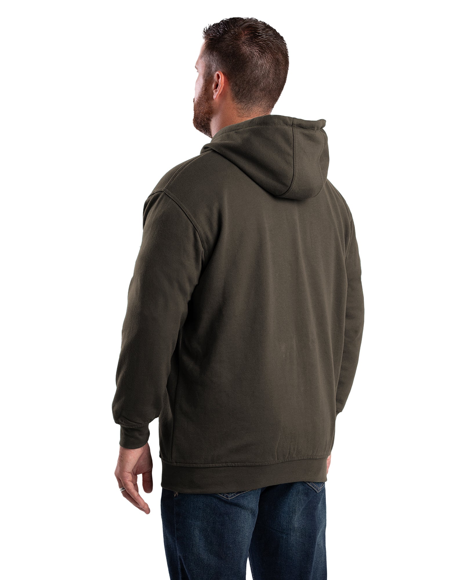SZ101DBN Heritage Thermal-Lined Full-Zip Hooded Sweatshirt