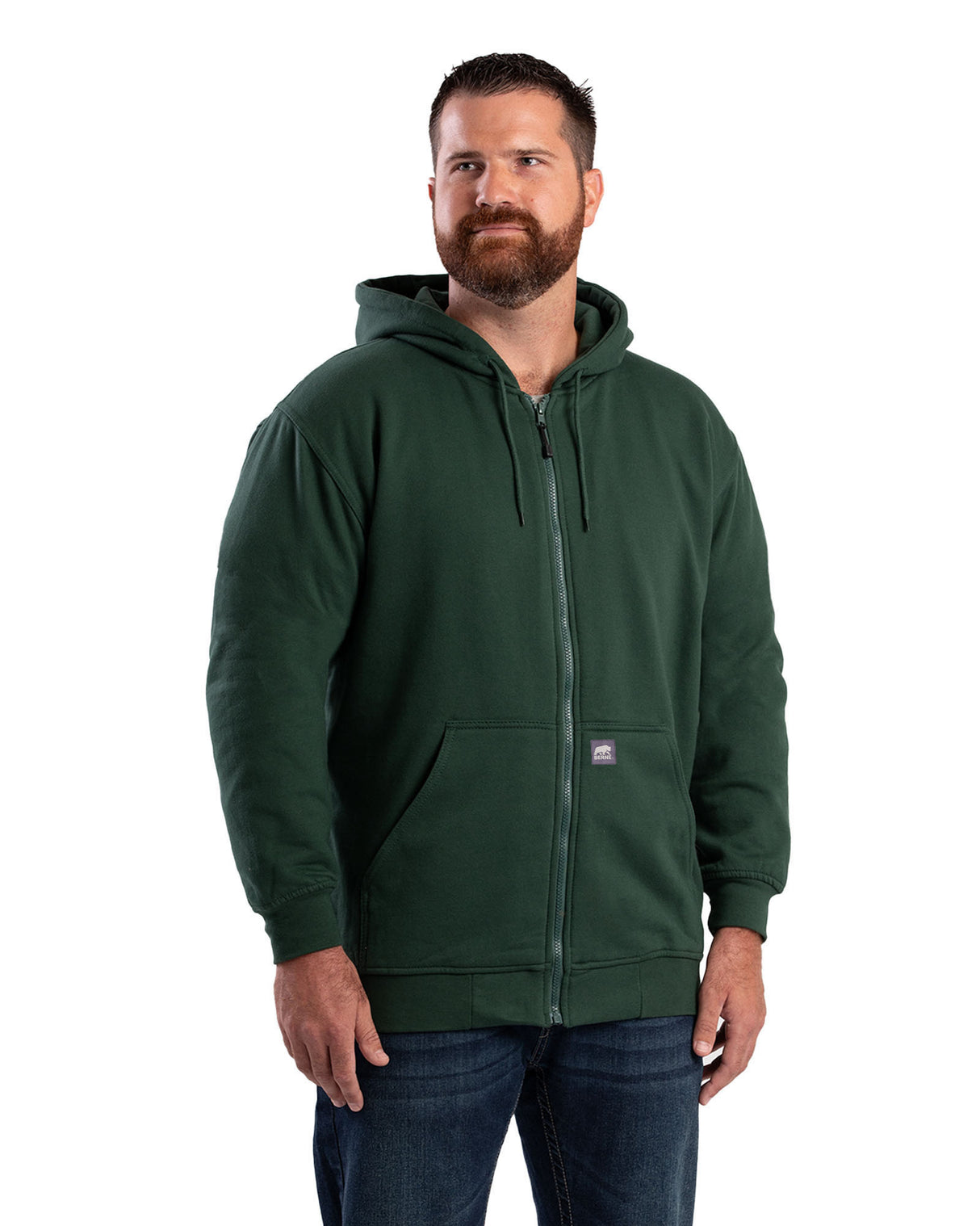 SZ101GN Heritage Thermal-Lined Full-Zip Hooded Sweatshirt