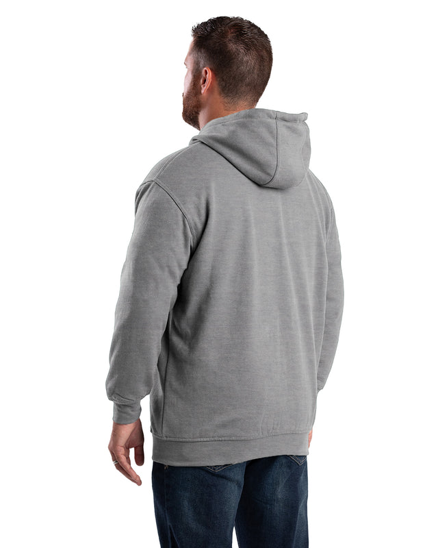 SZ102GY Heritage Thermal-Lined Full-Zip Hooded Sweatshirt