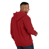 Heritage Grid Fleece-Lined Full-Zip Hooded Sweatshirt