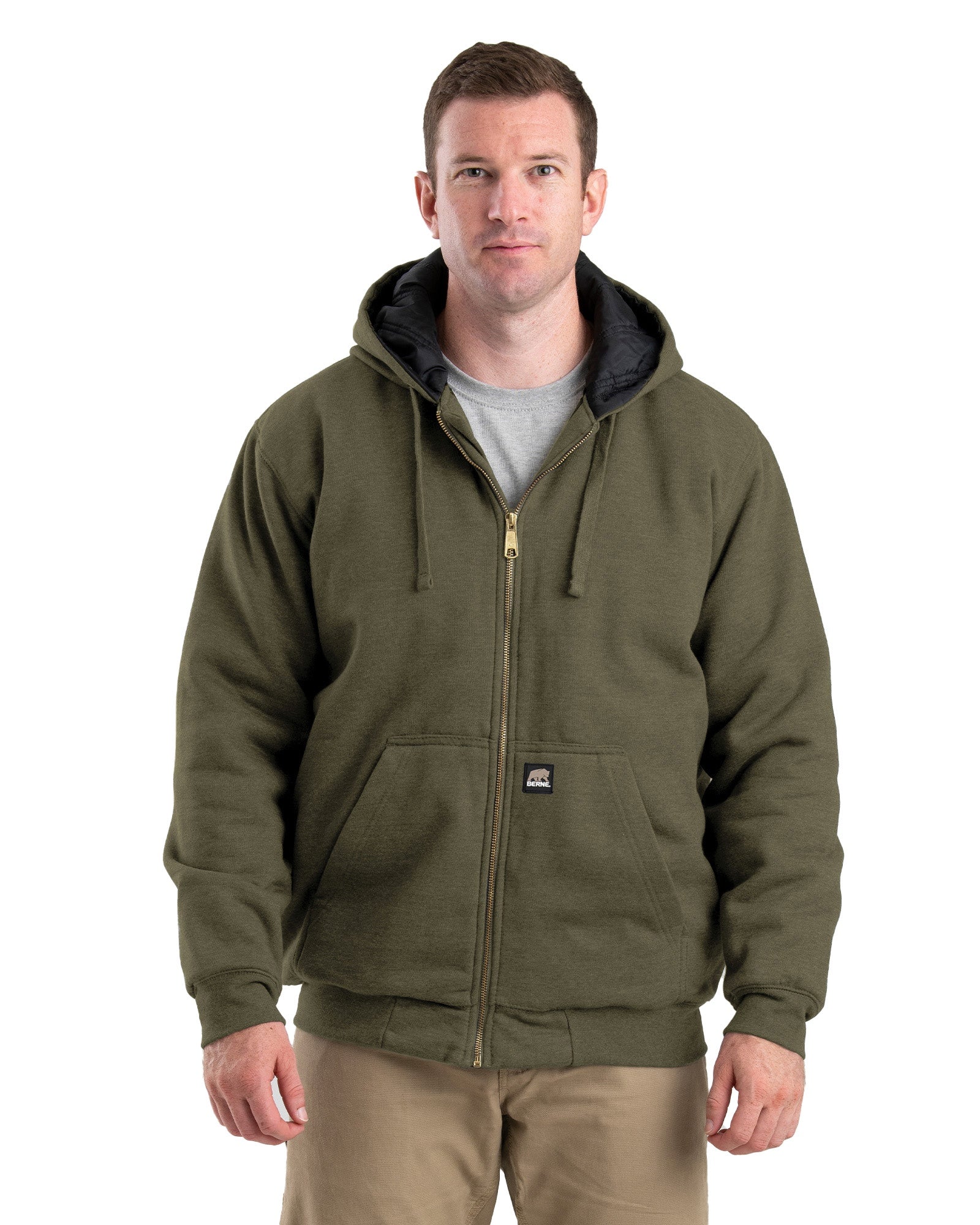 SZ612CDG Highland Insulated Full-Zip Hooded Sweatshirt