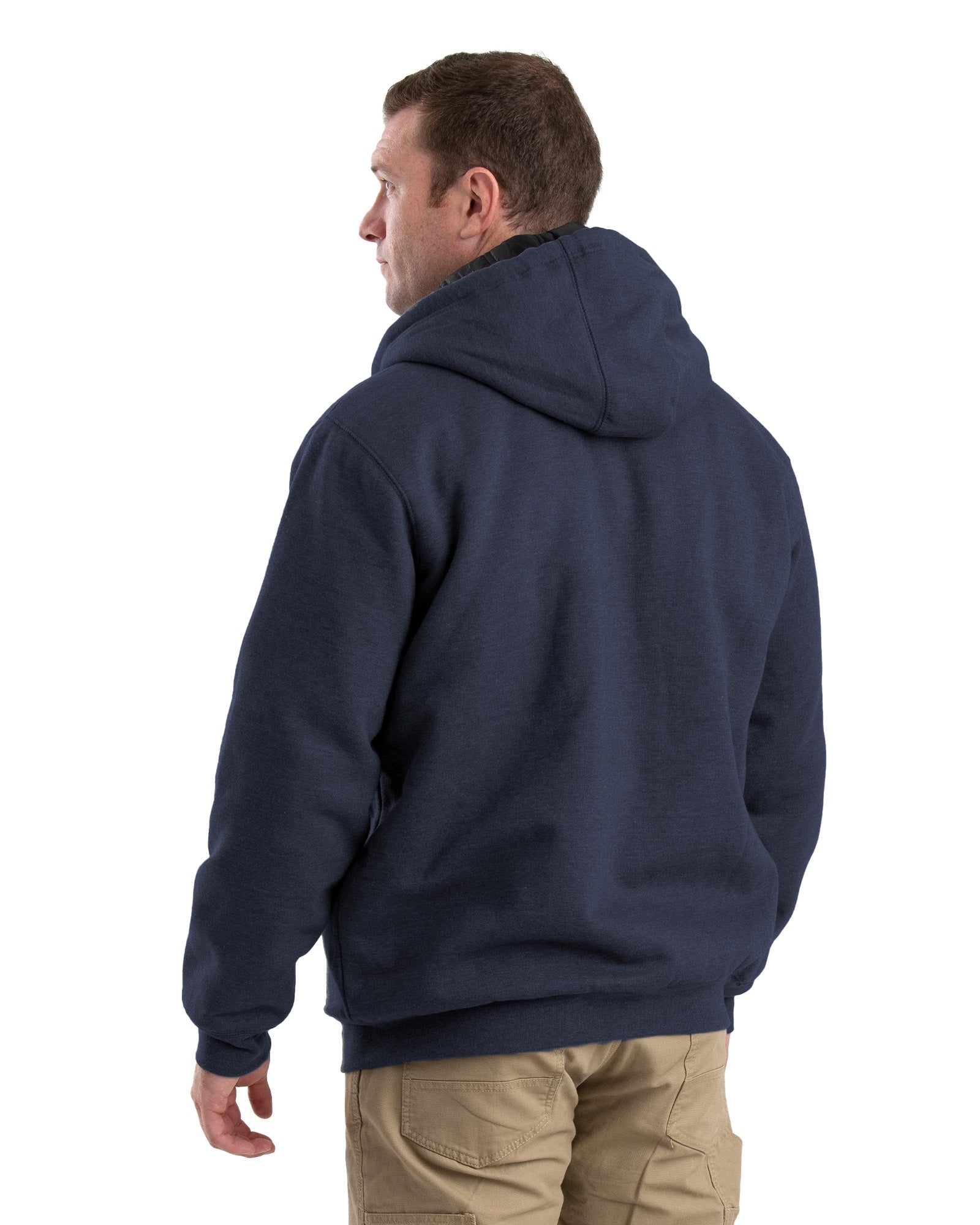 SZ612NV Highland Insulated Full-Zip Hooded Sweatshirt