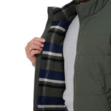 Channel Quilt Ripstop Flannel-Lined Vest