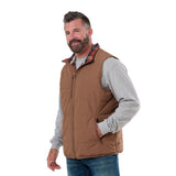 Channel Quilt Ripstop Flannel-Lined Vest