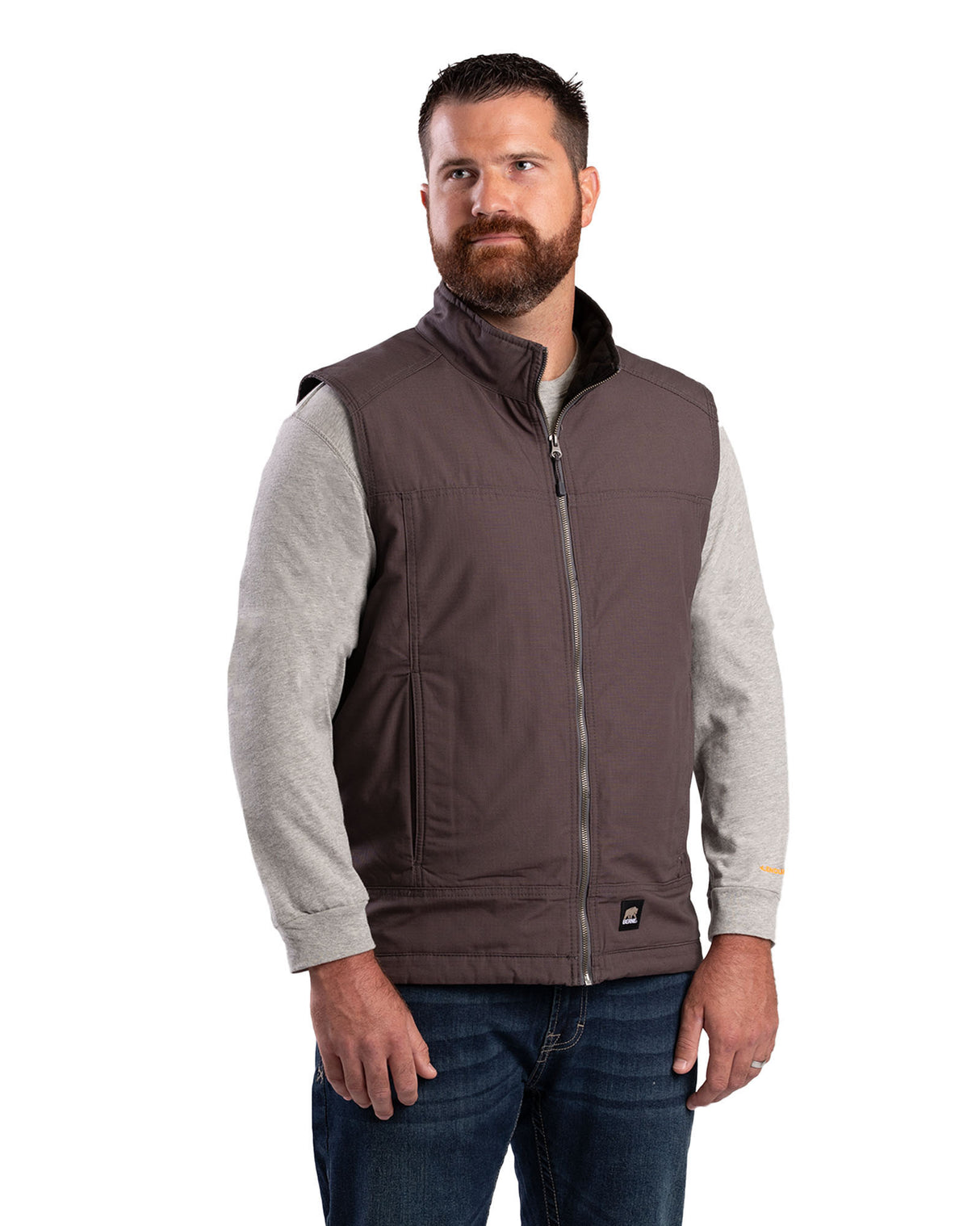 V817SLA Heartland Fleece-Lined Ripstop Vest