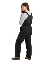 WB515BK Women's Softstone Duck Insulated Bib Overall