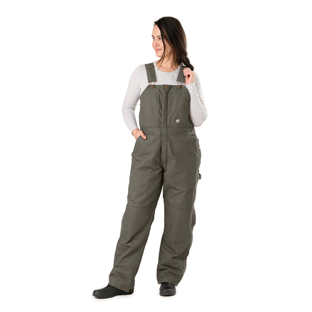 Women's Softstone Duck Insulated Bib Overall