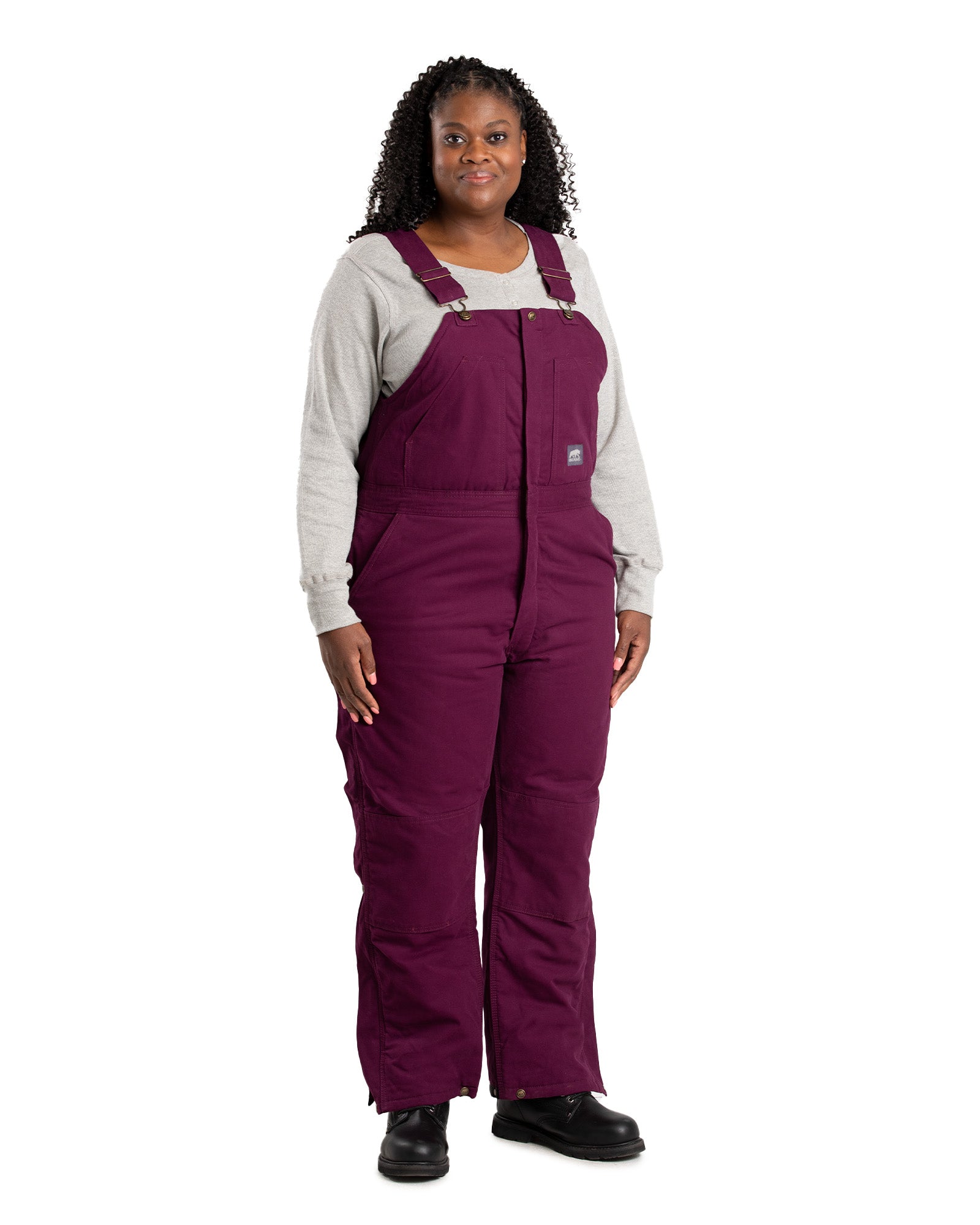 Burbbers 90s ポンチョ レディース Berne Women's Softstone Duck Insulated Bib Overall – Berne Apparel