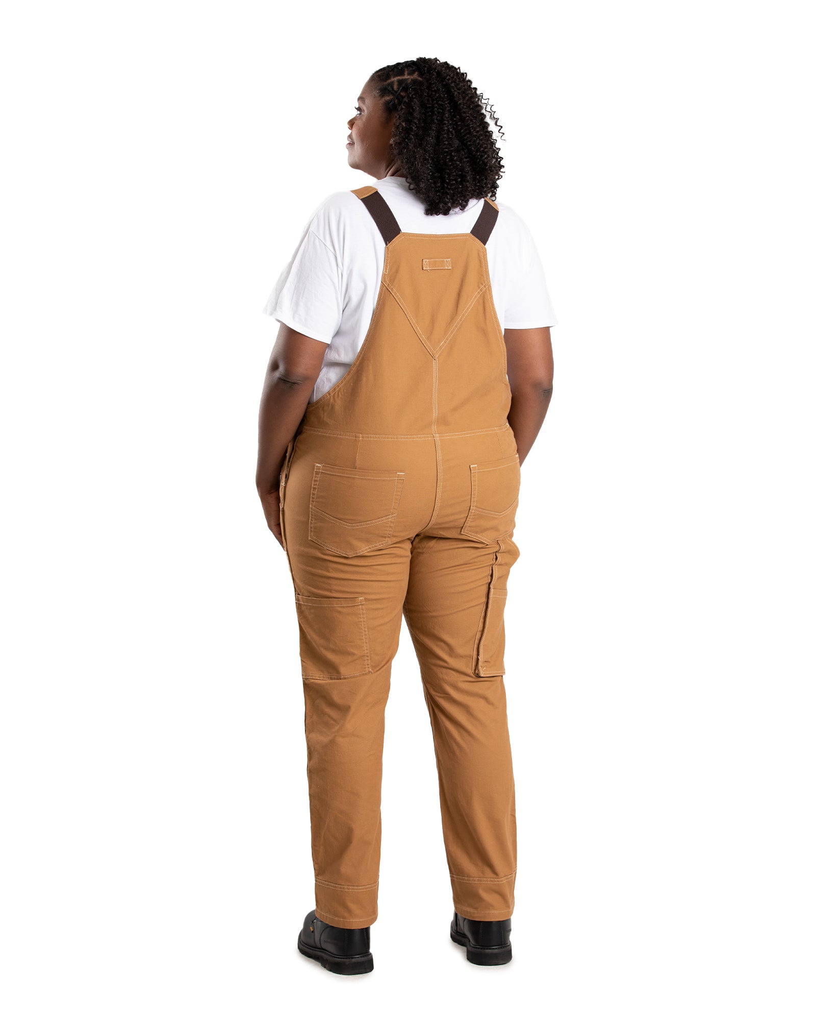 Women's Unlined Stretch Duck Bib Overalls