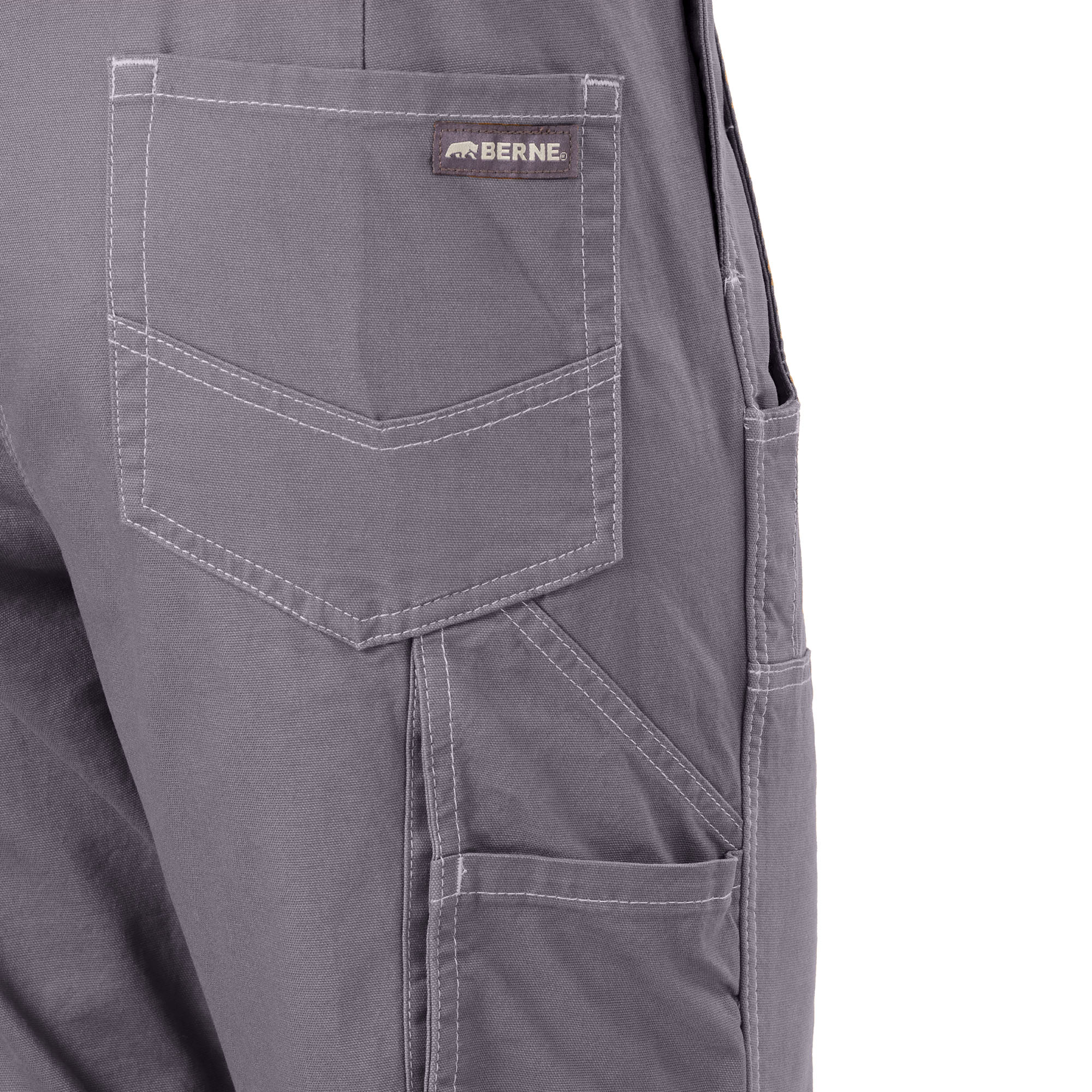 Women's Unlined Stretch Duck Bib Overalls – Berne Apparel