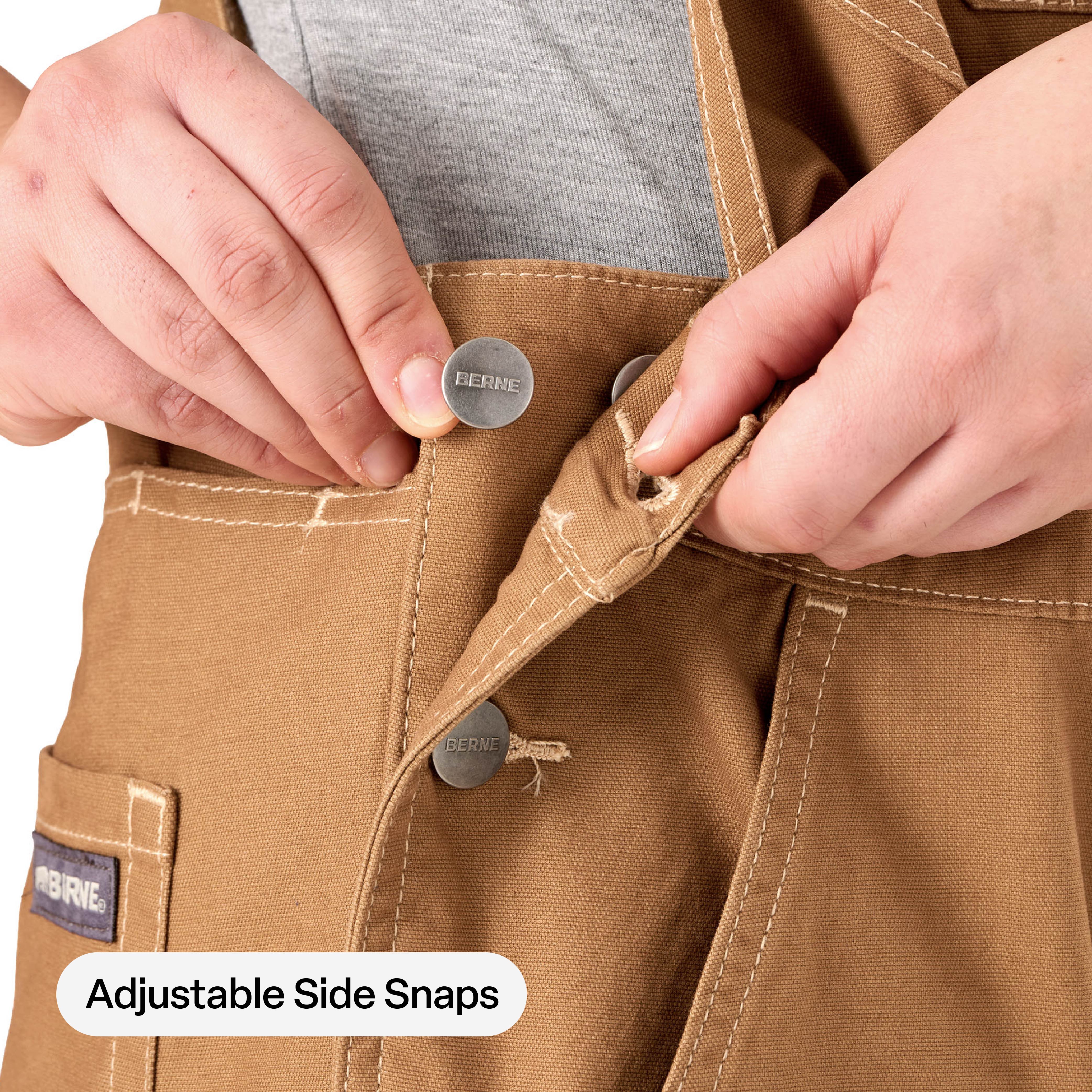 Women's Unlined Stretch Duck Bib Overalls – Berne Apparel