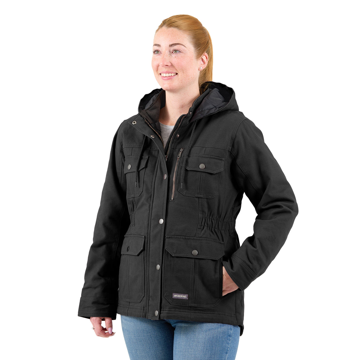 Women's Softstone Duck Hooded Ranch Coat
