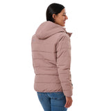 Women’s Channel Quilt Ripstop Hooded Jacket