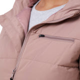 Women’s Channel Quilt Ripstop Hooded Jacket