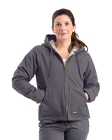 Women's Sherpa-Lined Duck Hooded Jacket