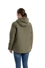 WHJ45BOL Women's Softstone Micro-Duck Hooded Coat