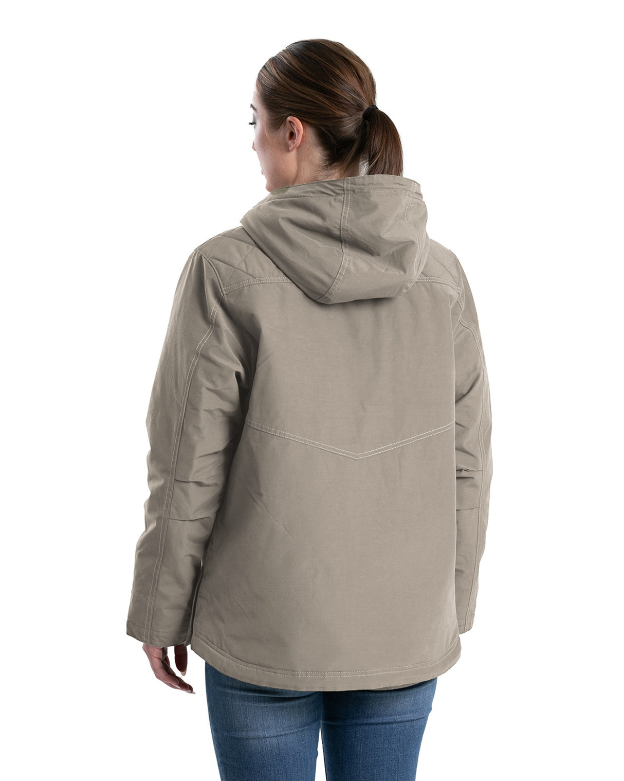 WHJ45GSN Women's Softstone Micro-Duck Hooded Coat