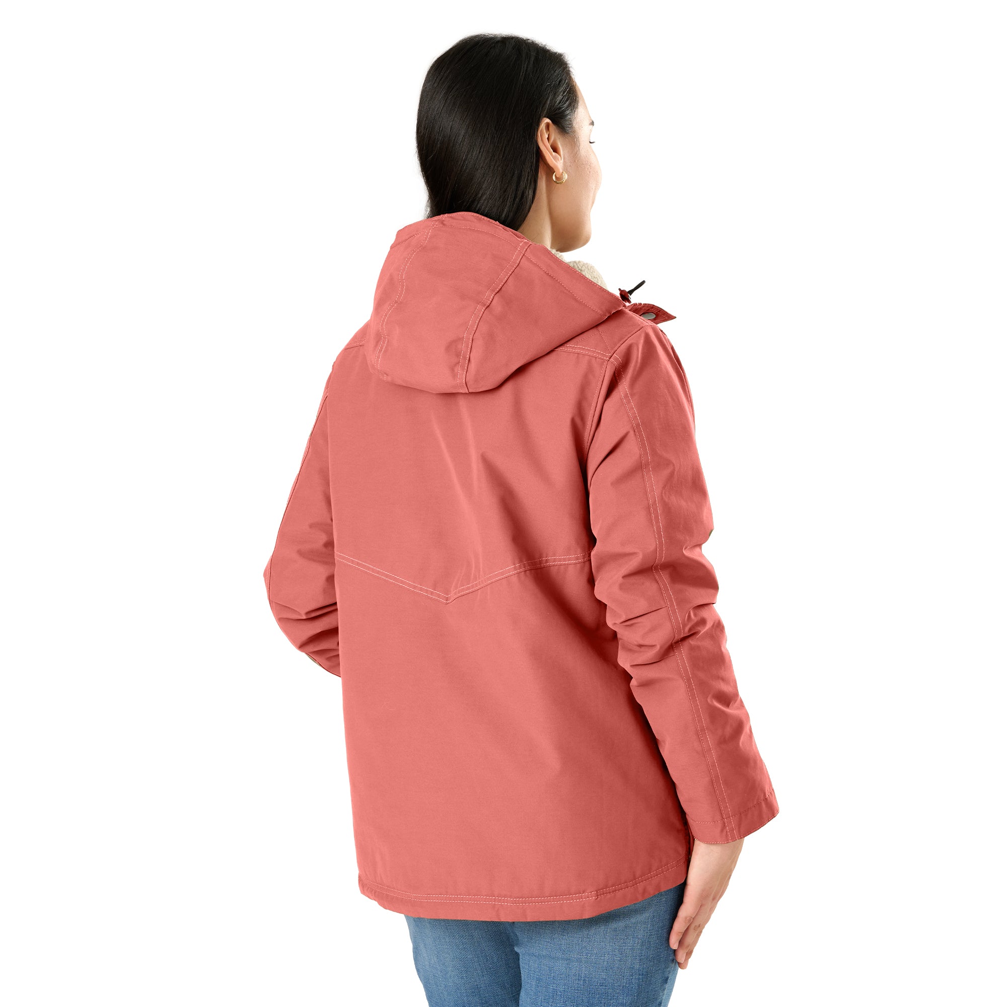 Women's Softstone Micro-Duck Hooded Coat – Berne Apparel