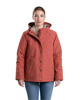 WHJ45MLA Women's Softstone Micro-Duck Hooded Coat