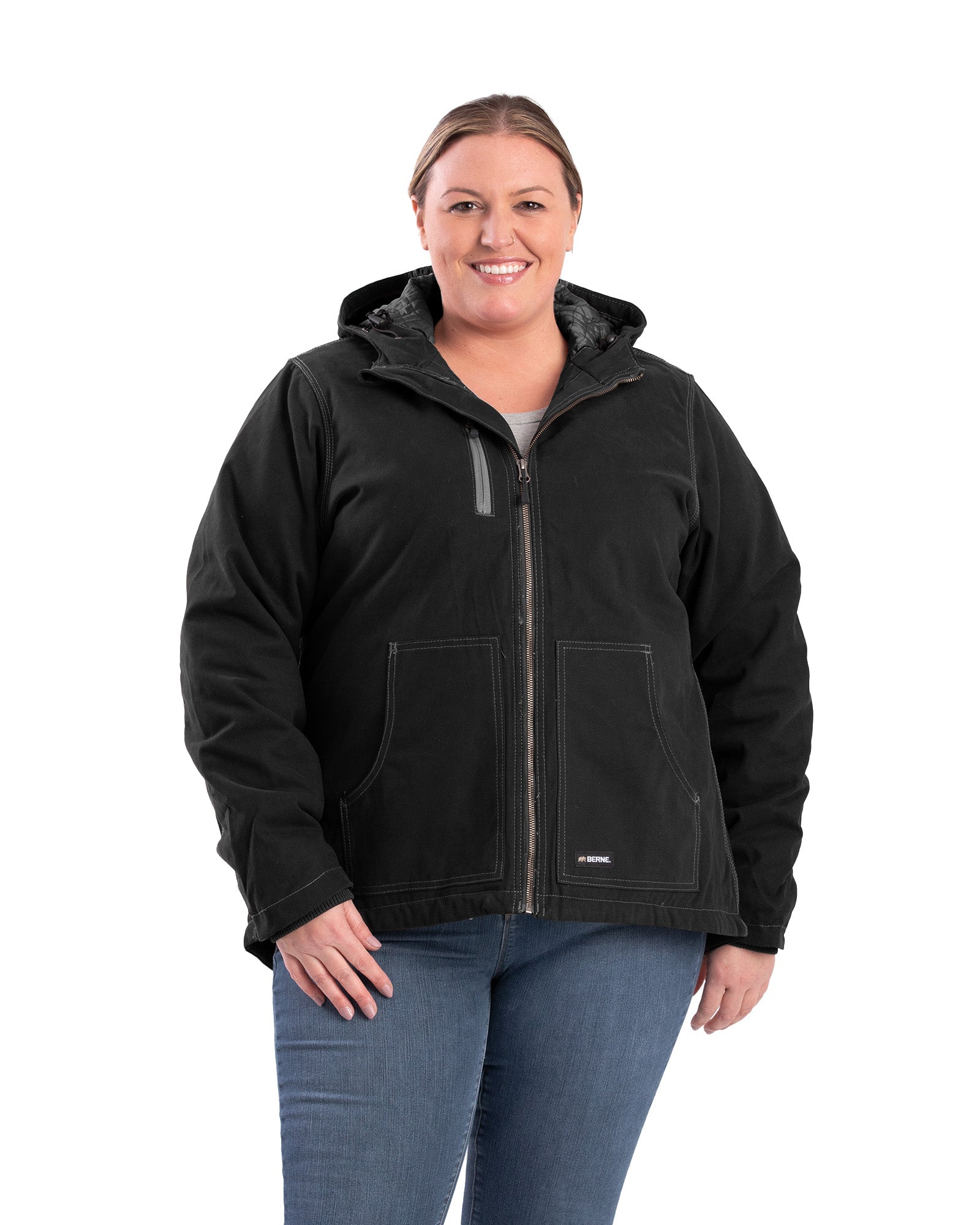 Women's Softstone Duck Hooded Jacket