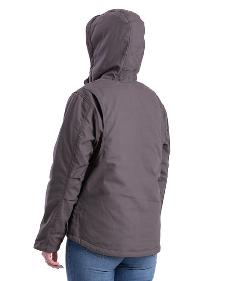 WHJ64TNM Women's Softstone Duck Hooded Jacket