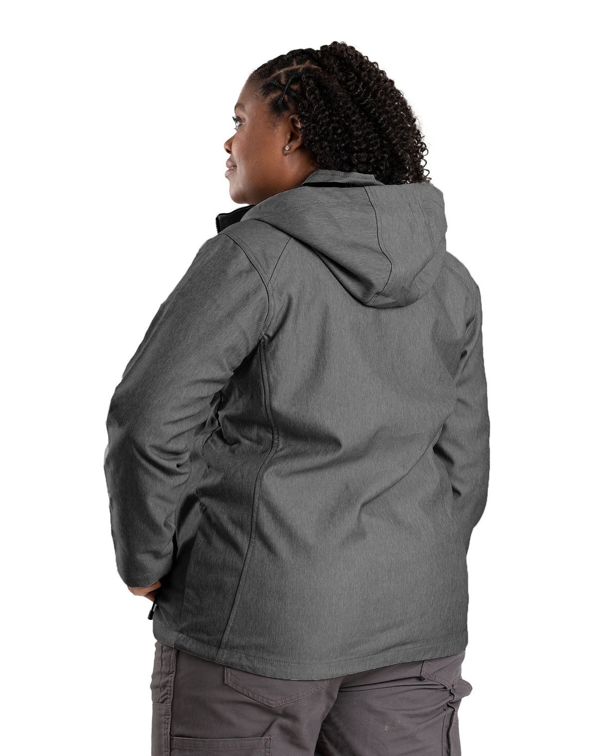 WJS301MAG Women's Hooded Softshell Jacket