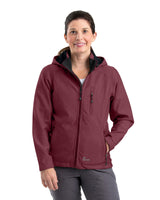 WJS301MN Women's Hooded Softshell Jacket