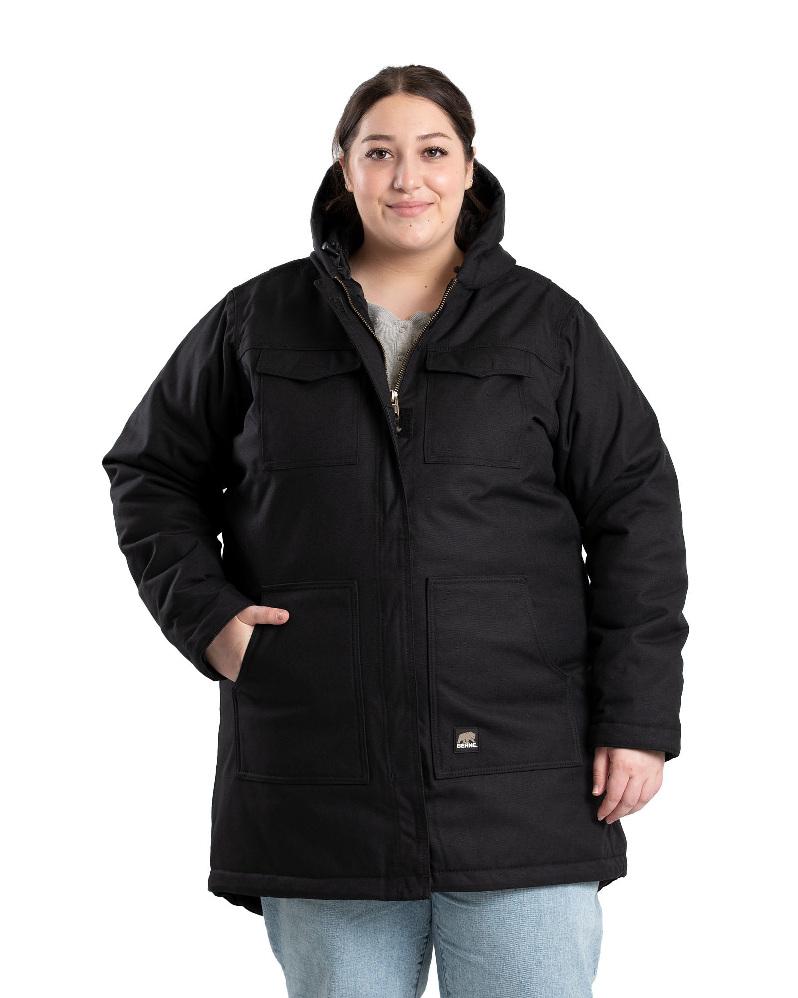 Thomas insulated winter 2024 parka with inset