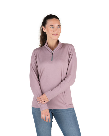 WSH14HELB Women's Midweight UPF Quarter-Zip