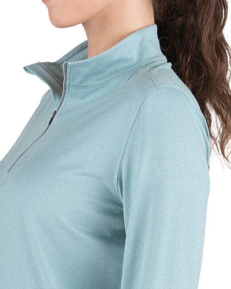 WSH14HESB Women's Midweight UPF Quarter-Zip