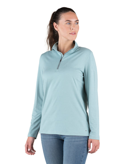 WSH14HESB Women's Midweight UPF Quarter-Zip